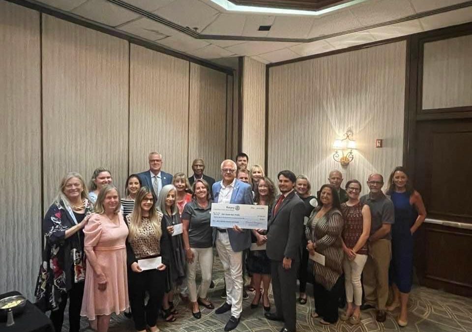 Rotary Club Downtown Boca Raton Distributes Grant Funds to 20 Nonprofits at Friday Club Luncheon Meeting
